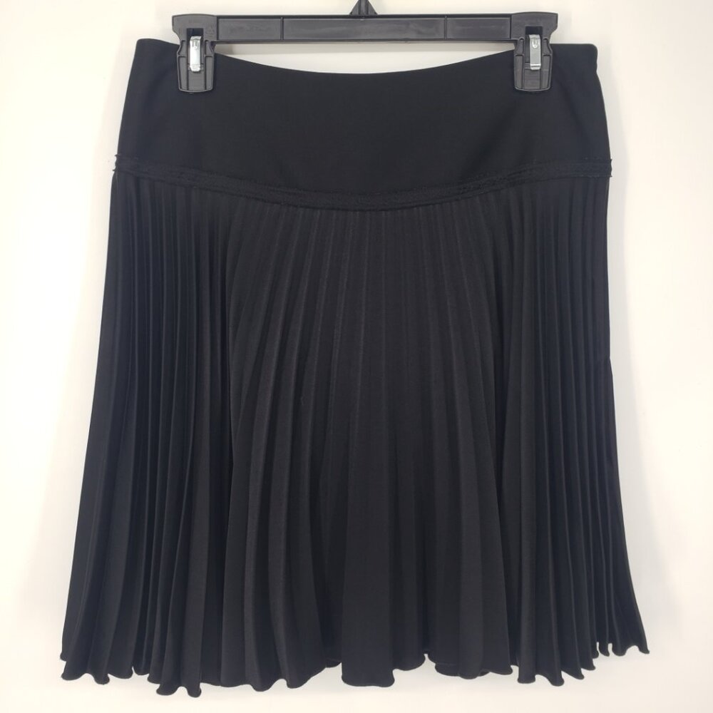 Yoana Baraschi Anthropologie‎ Pleated Satin Skirt